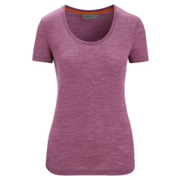 Damen-Funktionsshirt Icebreaker Women Sphere II SS Scoop Tee lila Go Berry Heather