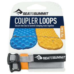 Verbindungsriemen Sea to Summit Mat Coupler Kit Loops grau Grey