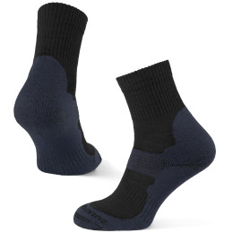 Socken Zulu Merino Men schwarz/grau black