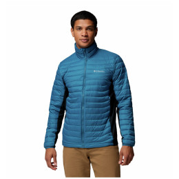 Herrenjacke Columbia Powder Pass™ Hybrid Jacket blau Phoenix Blue, Black