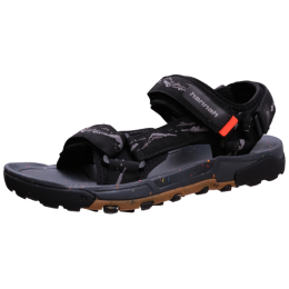 Herrensandalen Hannah Garnet M grau/schwarz black