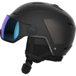 Skihelm Salomon Pioneer Lt Visor schwarz black
