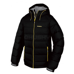 Herren-Daunenjacke Husky Heral M -20°C schwarz