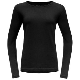 Damen-T-Shirt Devold Breeze Plus Merino 200 Shirt Wmn schwarz BLACK