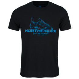 Herren-T-Shirt Northfinder Allan schwarz Black