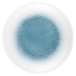 Teller Brunner Dinner plate blueice weiß