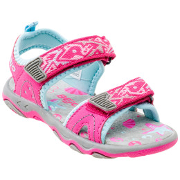 Kindersandalen Bejo Elsi Kids G rosa Fuchsia/Turquoise/Light Blue