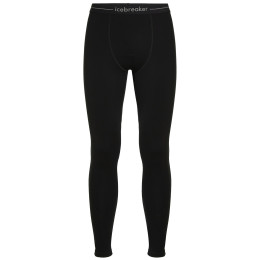 Herren-Funktionsunterhosen Icebreaker Men 300 MerinoFine™ Polar Leggings schwarz Black