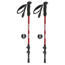 Trekkingstöcke Husky Scaup rot