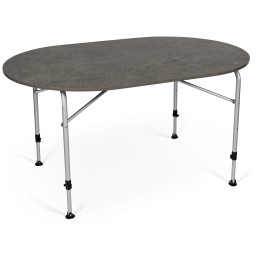 Campingtisch Dometic Zero Concrete Table Oval grau Concrete
