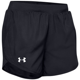 Damenshorts Under Armour Fly By 2.0 Short schwarz Black / Black / Reflective