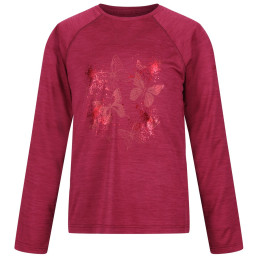 Kinder-T-Shirt Regatta Burnlee rot Rumba Red