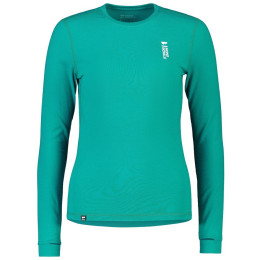 Damen-Funktionsshirt Mons Royale Cascade Merino Flex 200 Ls Wmns blau Marina