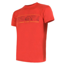 Herren-T-Shirt Sensor PT Coolmax Fresh GPS