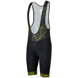 Herren-Radhose Scott Bibshorts RC Team ++ schwarz/gelb black/sulphur yellow