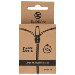 Ersatz-Reißverschluss ZlideOn Large Multipack silber