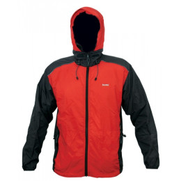 Herren Windjacke Humi Storm schwarz/rot