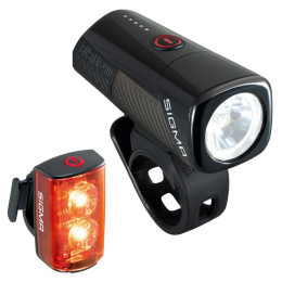 Lichtset Sigma Buster 400 + Buster RL80 schwarz black