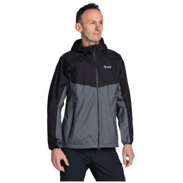 Herrenjacke Kilpi Hurricane-M (2024) schwarz/grau black