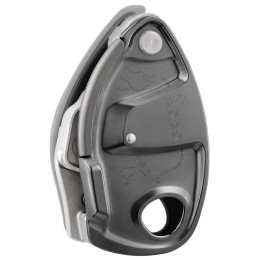 Halbautomatisches Sicherungsgerät Petzl GriGri + grau Grey
