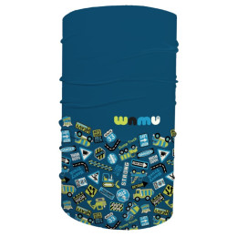 Multifunktionstuch WAMU Bagr blau