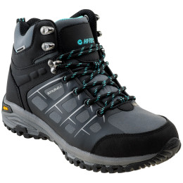 Schuhe Hi-Tec Masami mid wp wo´s schwarz/blau DarkGray/Black/Turquoise