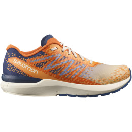 Herren Laufschuhe Salomon Sonic 5 Balance blau/orange bleached sand
