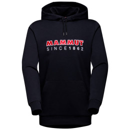 Herren-Sweatshirt Mammut ML Hoody Men Logo schwarz black-spicy