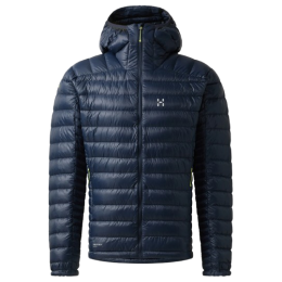 Herrenjacke Haglöfs L.I.M Down Hood II dunkelblau Tarn Blue