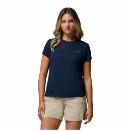 Damen-T-Shirt Columbia Zero Rules™ Light SS Crew dunkelblau Collegiate Navy