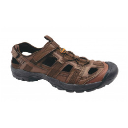 Herrensandalen Hi-Tec Sativ braun Brown/Black/Orange
