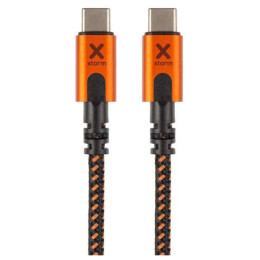 Lade- und Datenkabel Xtorm Xtreme USB-C PD cable (1,5m) schwarz Black/Orange