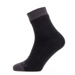 Wasserdichte Socken SealSkinz Wretham 2023 schwarz/grau black/grey