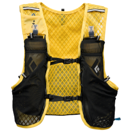 Laufweste Black Diamond Distance 6 Hydration Vest gelb/schwarz Soft Ochre