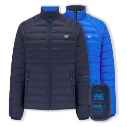 Herren-Daunenjacke MAC IN A SAC Reversible Polar Jacket (Sack) blau Navy/Saxe Blue
