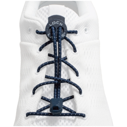 Schnürsenkel Lock Laces Original dunkelblau Navy