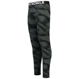 Herreunterhose Mons Royale Cascade Merino Flex 200 Legging Rosin Motion schwarz/grau