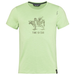 Herren-T-Shirt Chillaz Cow grün Lightgreen