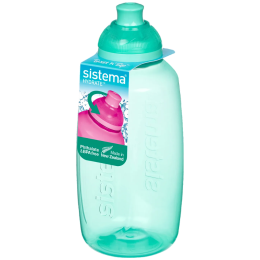 Flasche Sistema Squeeze Twist ‘n’ Sip 380 ml grün