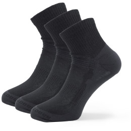 Socken Zulu Merino Lite Men 3 pack schwarz