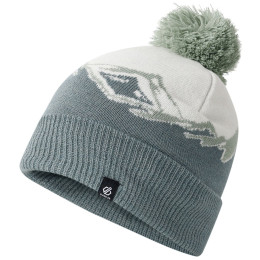 Kindermütze Dare 2b Fernie Bobble Hat grau/weiß Egret/Element Grey