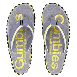 Flip-Flops Gumbies Cairns yellow grau/gelb Yellow