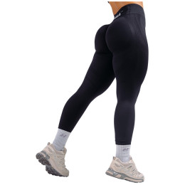 Damen-Leggings Nebbia High-Waist Extra Push-Up Leggings Primal schwarz BLACK