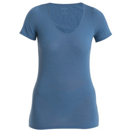 Damen-T-Shirt Icebreaker W Siren SS Sweetheart blau Dawn