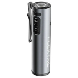 LED-Leuchte Flextail ZERO Flashlight 1200 + EDC silber
