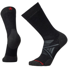 Herrensocken Smartwool Performance Nordic Full Cushion Crew schwarz/rot Black