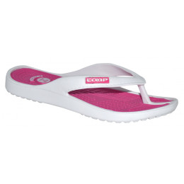 Damen Flip-Flops Loap Fera weiß CDancer/Magenta