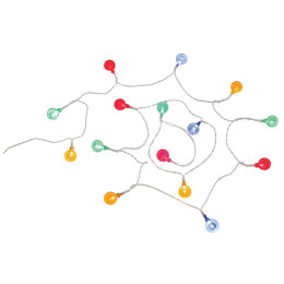 Lichterkette Easy Camp Globe Light Chain durchsichtig White