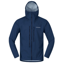 Herrenjacke Norrona falketind dri1 Jacket blau Indigo Night