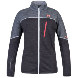 Damen-Sweatshirt Hannah Meda schwarz/grau light gray mel (dubarry)